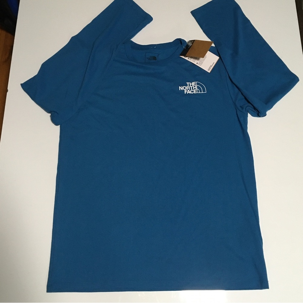 The North Face Long-Sleeve (L/S) Trail Tee T-Shirt Mens Sz L 50/50 Blue NEW NWT - Picture 8 of 8